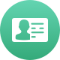 ID card icon