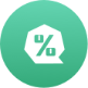 Transparent fees icon